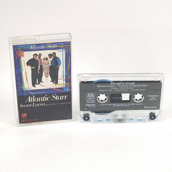 2 Atlantic Starr Cassettes All In The Name of Love & Secret Lovers The Best‎ Of - Picture 2 of 10